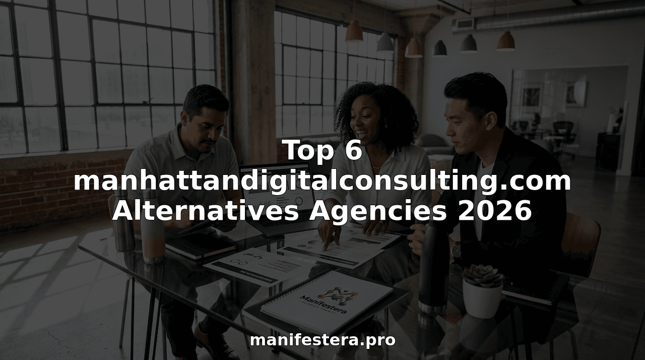 Top 6 manhattandigitalconsulting.com Alternatives Agencies 2026